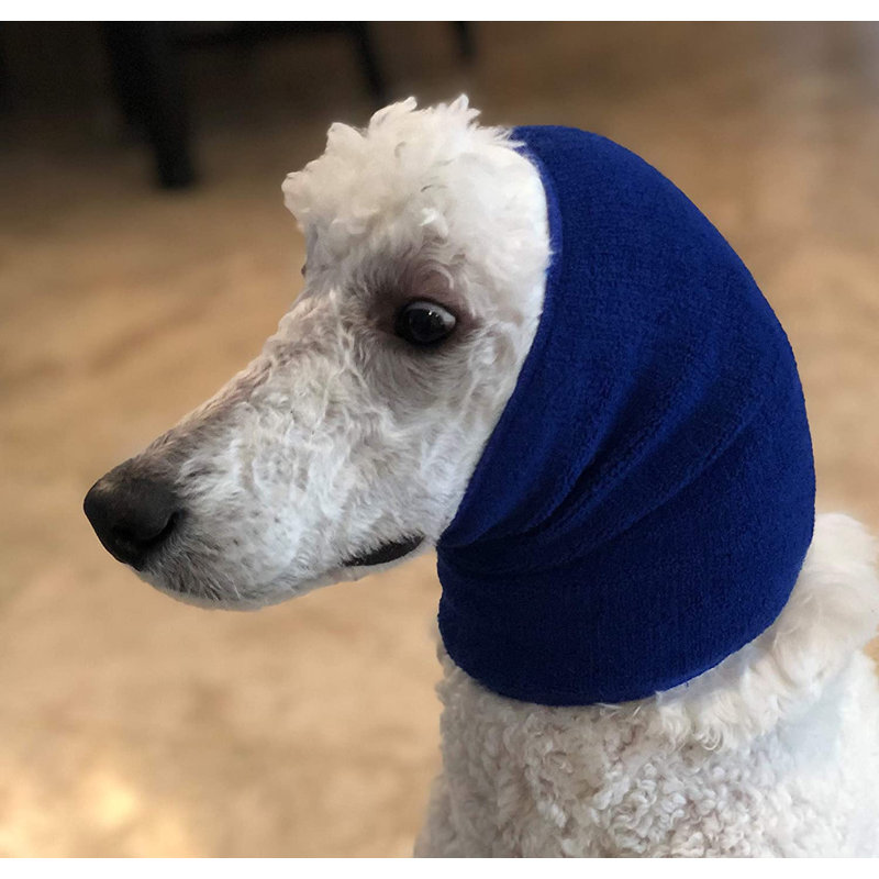 Tucker Murphy Pet For Dogs anxiety Grooming Ear Muffs Dog Ear Protection Calming Ear Compression Pet Hoodie Dog Hoodie x large Wayfair Canada